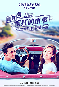 《那件疯狂的小事叫爱情》电影主演高清海报